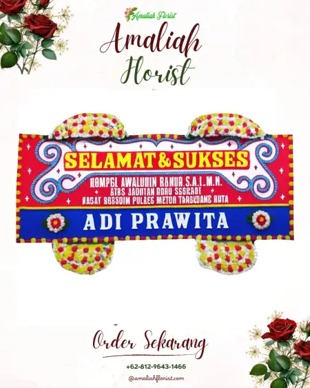 Papan Bunga Ucapan Selamat Sirnabaya